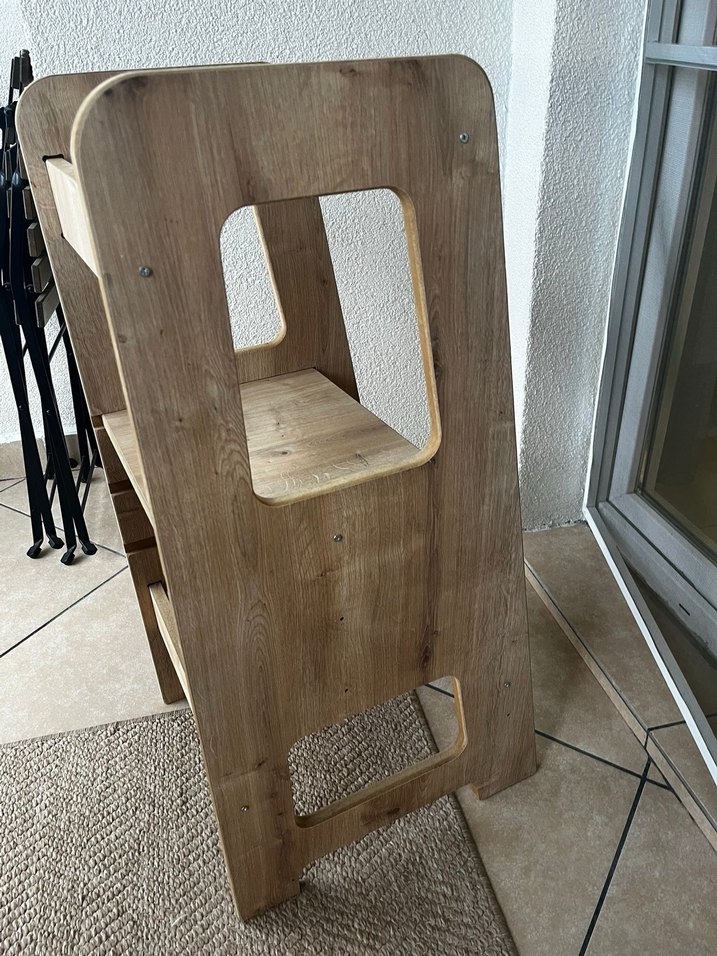 Bej Ahşap oyun kulesi - Görsel 3