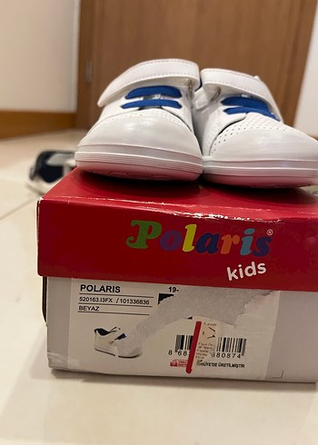 Beyaz Erkek Çocuk Spor Ayakkabı polaris - Görsel 2