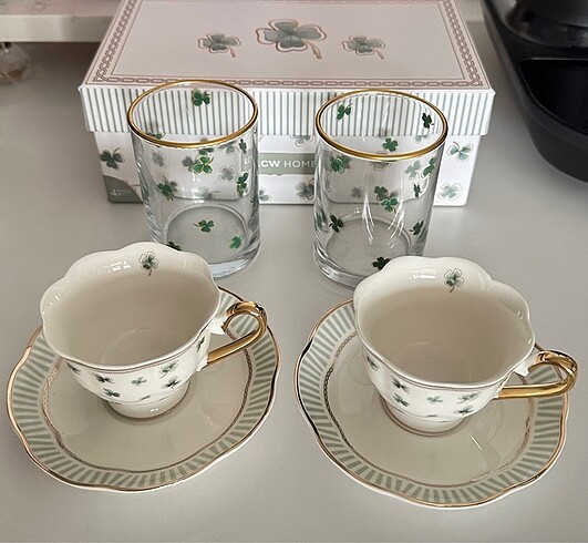 Lcw home yonca fincan takımı set