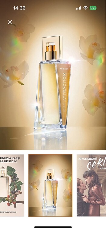 Beden Avon Attraction Kadın Parfüm 50 ml