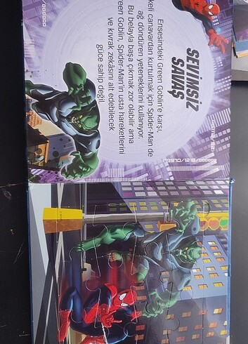 Örümcek adam yapboz kitabı - Görsel 4