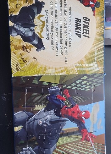 Örümcek adam yapboz kitabı - Görsel 5