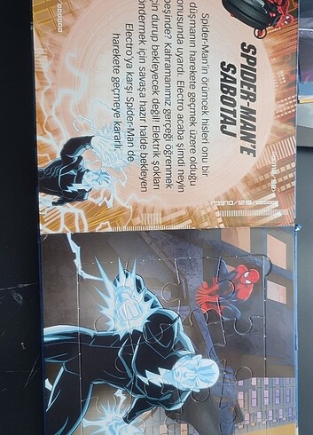 Örümcek adam yapboz kitabı - Görsel 6