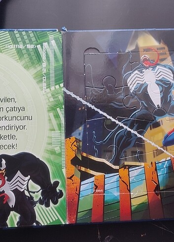 Örümcek adam yapboz kitabı - Görsel 8