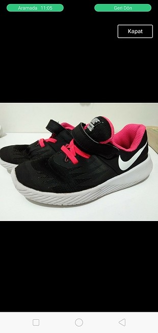 çocuk ayakkabısı nike