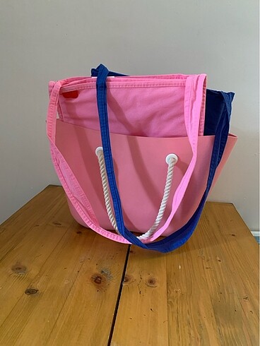  Beden pembe Renk Silikon Deniz çantası ve iki adet çantalı deniz matı