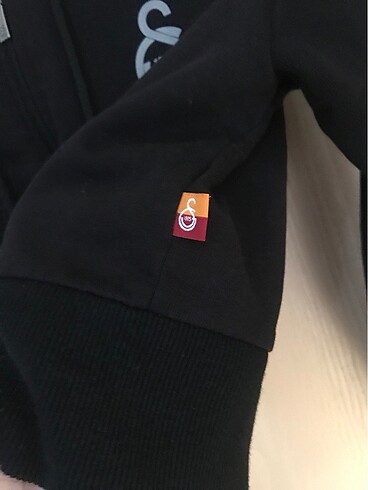 s Beden siyah Renk GS fermuarlı sweatshirt