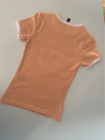 xs Beden turuncu Renk H&M tişört
