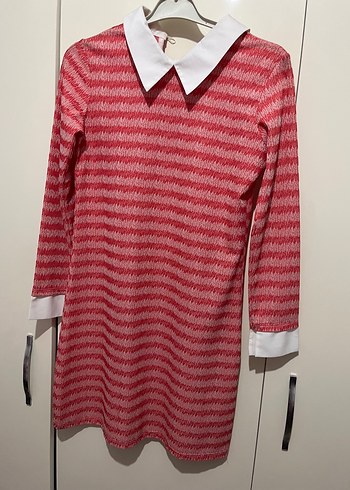 Pembe Desenli tunik