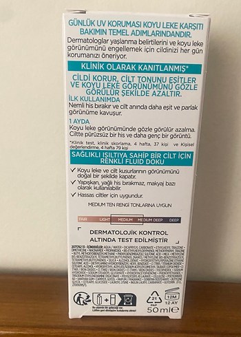 Loreal renkli güneş kremi - Görsel 2