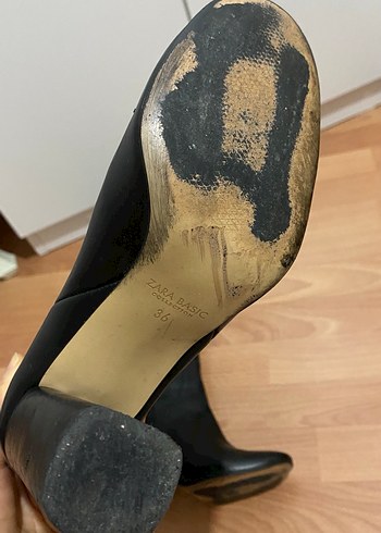 Orijinal zara deri çizme - Görsel 5