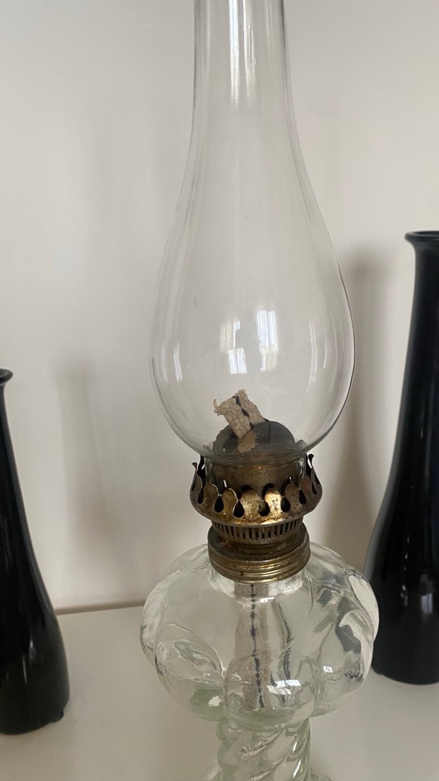 Siyah Cam Gaz Lambası - Görsel 4