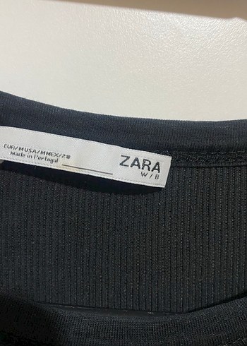 Siyah Kadın Uzun Kollu Fitted bluz - Görsel 2