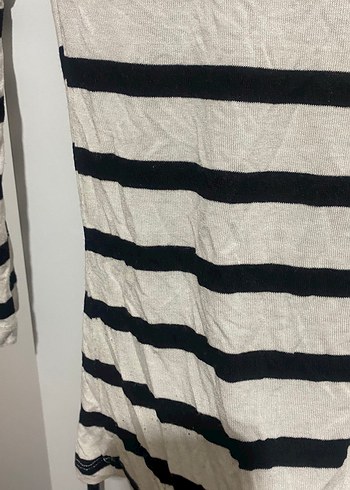 Mango Çizgili Uzun Kollu Bluz - Görsel 6