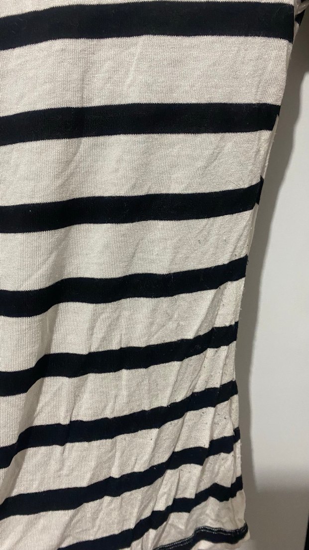 Mango Çizgili Uzun Kollu Bluz - Görsel 5