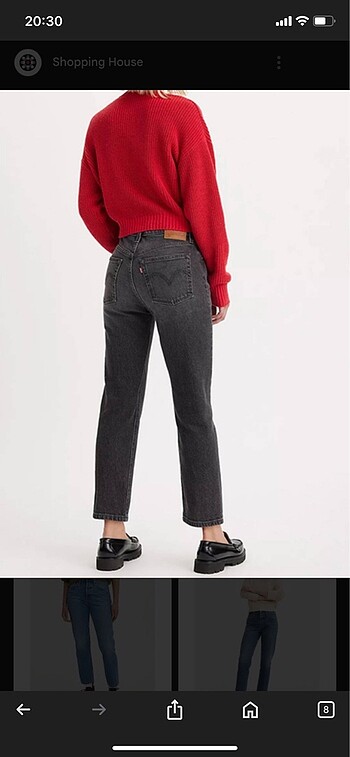 34 Beden Levi?s cropped jean