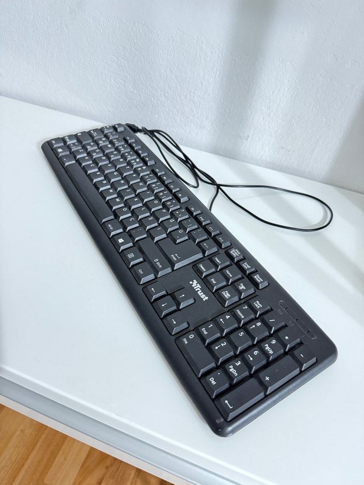 Trust Siyah Kablolu Klavye - Görsel 3