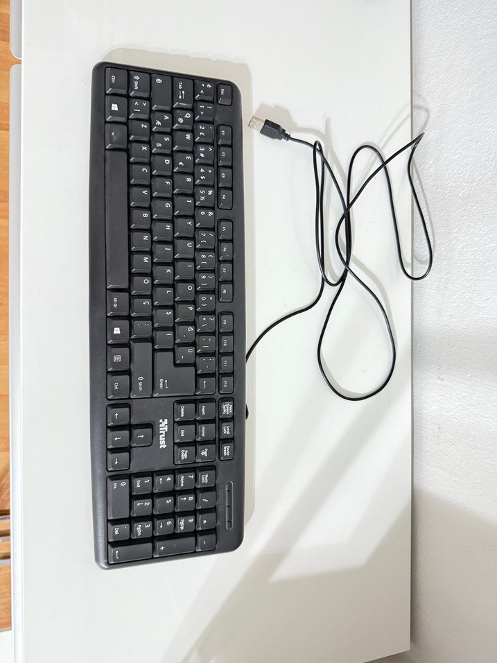Trust Siyah Kablolu Klavye - Görsel 5