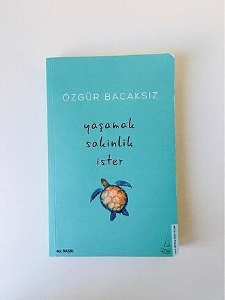 Yaşamak sakinlik ister kitap