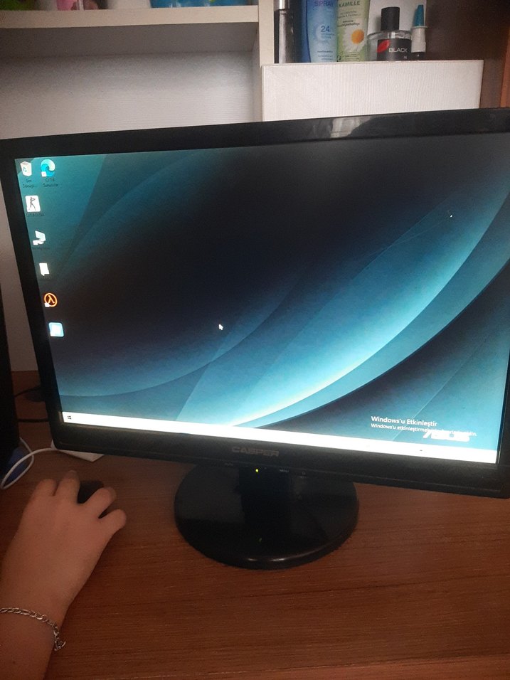 Siyah Bilgisayar Monitörü - Görsel 2