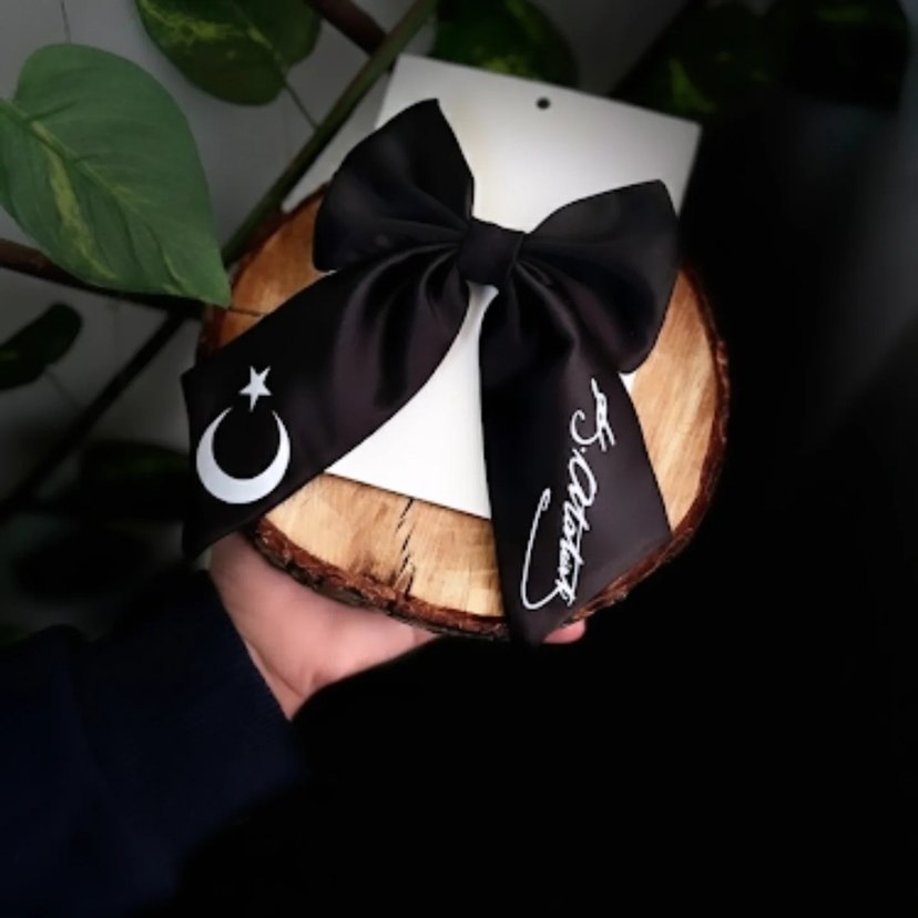 Atatürk ve bayrak temalı Fiyonk Saç Tokası - Görsel 3