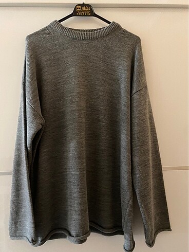 Gri Oversize Kazak