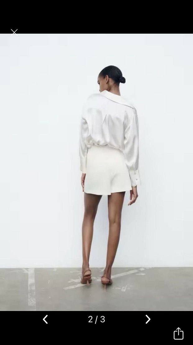 Zara şort etek - Görsel 2