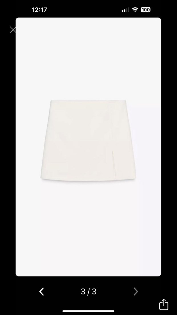 Zara şort etek - Görsel 3