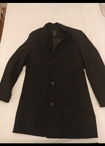 Erkek kaşe kaban mont  - Görsel 2