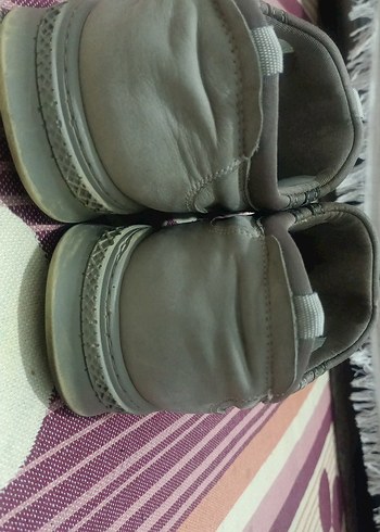 Gri Süet Erkek Günlük Ayakkabı - Görsel 4