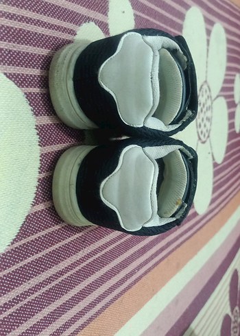 siyah Erkek Çocuk Cırt Cırtlı Spor Ayakkabı - Görsel 3