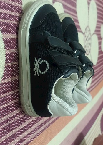 siyah Erkek Çocuk Cırt Cırtlı Spor Ayakkabı - Görsel 2