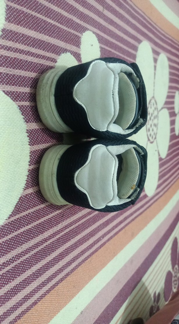 siyah Erkek Çocuk Cırt Cırtlı Spor Ayakkabı - Görsel 3