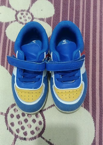 Erkek Çocuk Mavi Renkli Cırt Cırtlı Spor Ayakkabı - Görsel 4