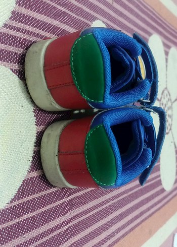 Erkek Çocuk Mavi Renkli Cırt Cırtlı Spor Ayakkabı - Görsel 3