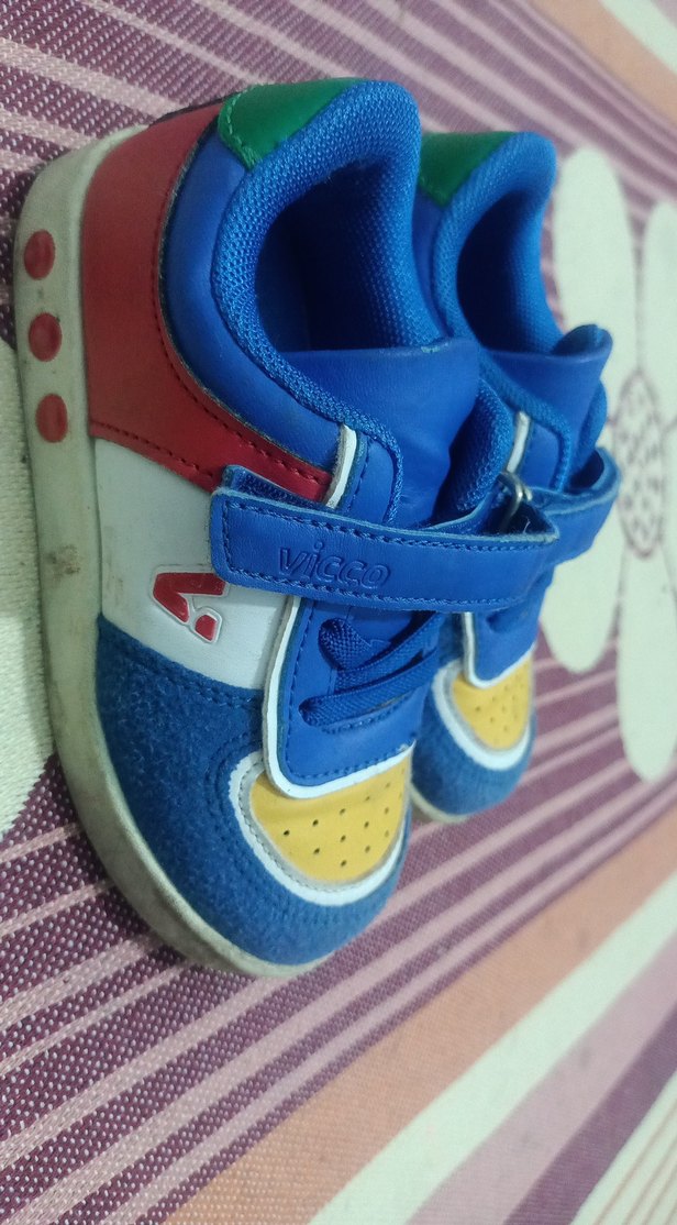 Erkek Çocuk Mavi Renkli Cırt Cırtlı Spor Ayakkabı - Görsel 2