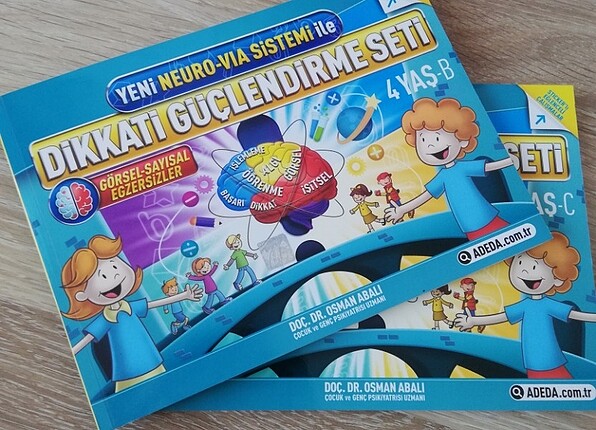 4 YAŞ dikkat güçlendirme seti