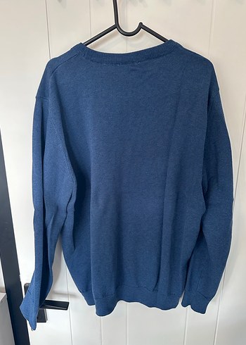 Lacoste Mavi Uzun Kollu Triko - Görsel 6