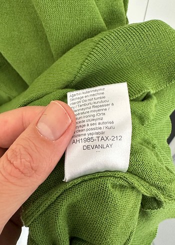 Erkek Yeşil Triko Sweatshirt - Görsel 5