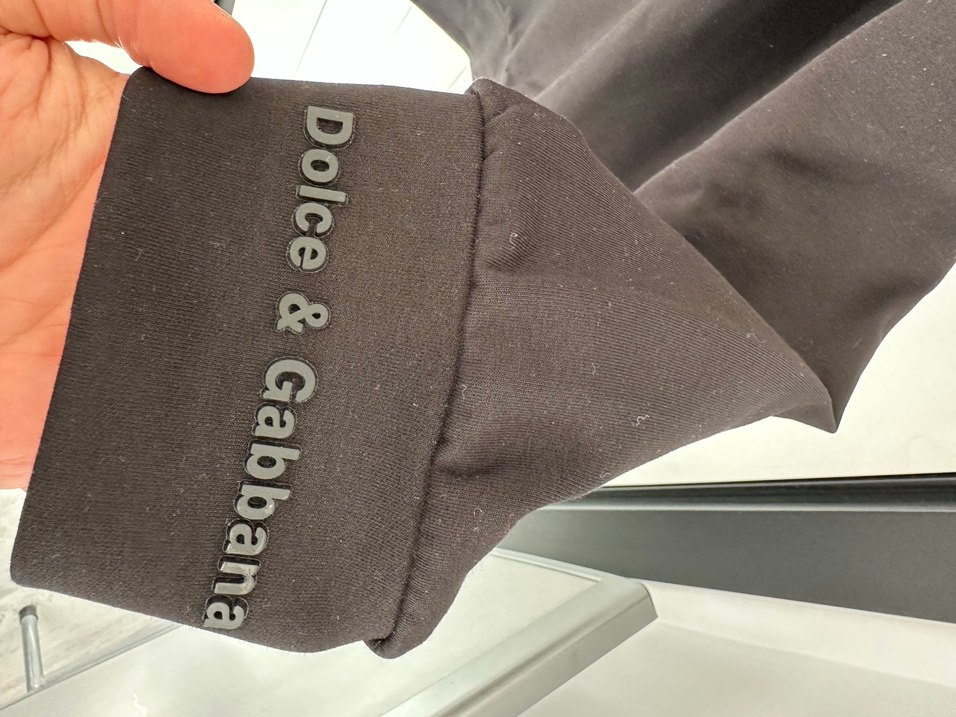 Dolce&Gabbana Erkek Siyah Sweat - Görsel 3