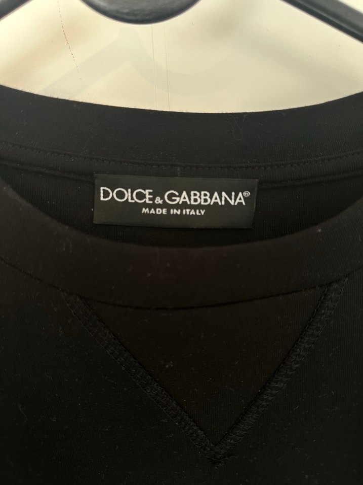 Dolce&Gabbana Erkek Siyah Sweat - Görsel 5