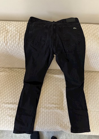 Lacoste Siyah Kot Pantolon - Görsel 4