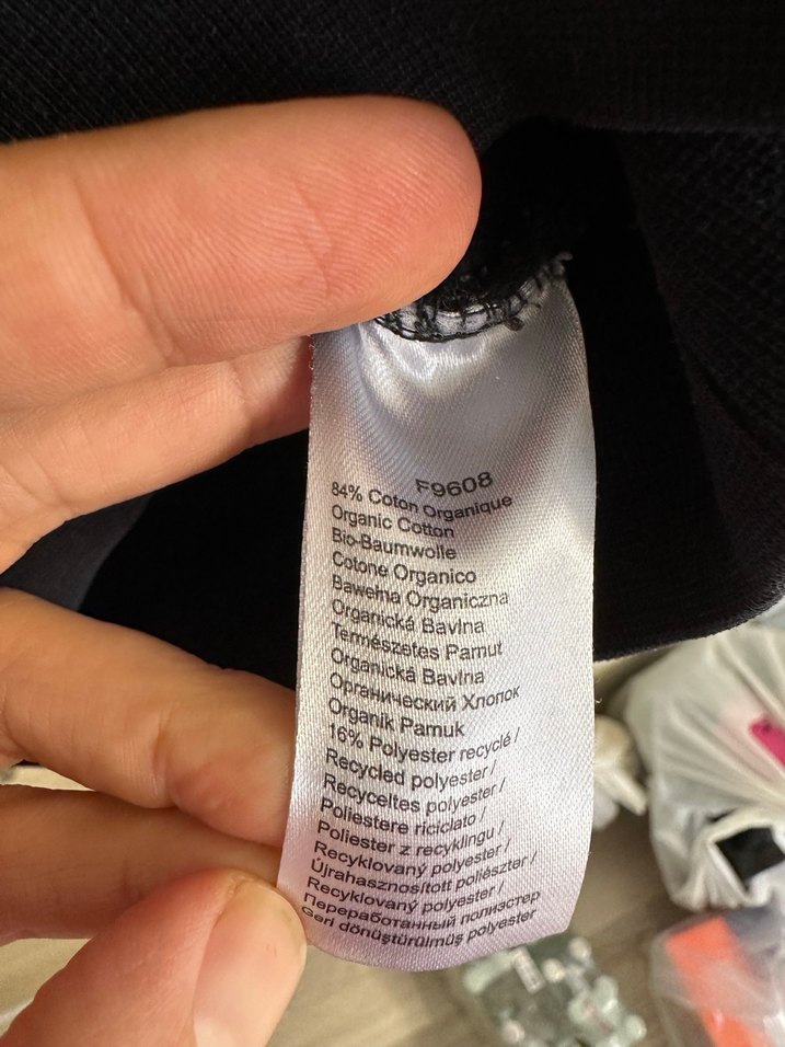 Lacoste Siyah Oversize Unisex Sweatshirt - Görsel 5