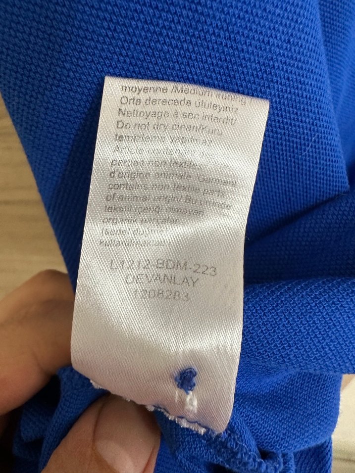 Lacivert Klasik Polo Yaka Erkek Tişört - Görsel 5