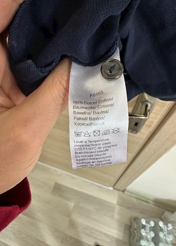 Lacivert Keten Erkek Polo Tişört - Görsel 4