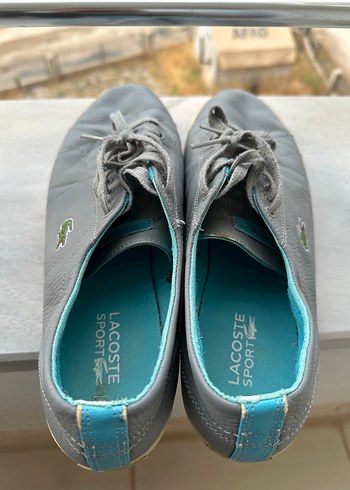 44 Beden gri Renk Lacoste Erkek Spor Ayakkabı
