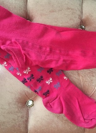 Pembe külotlu çorap