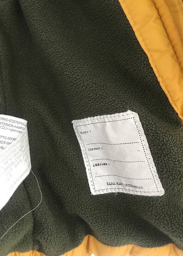 Zara Bebek Kaban - Görsel 5