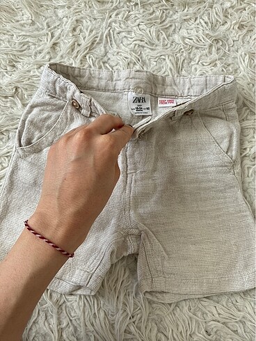 Zara ham keten şort