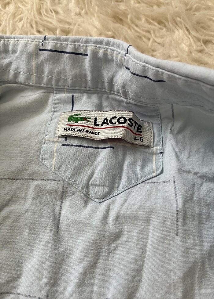 Lacoste gömlek - Görsel 3